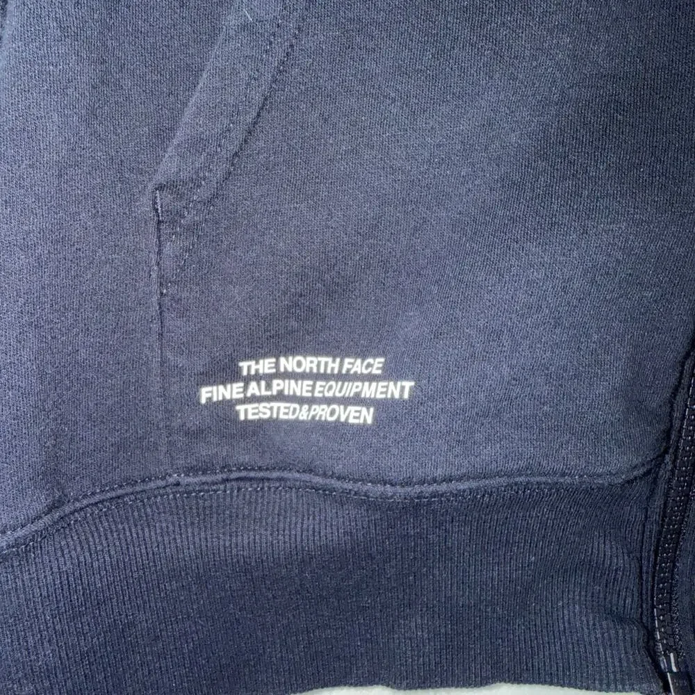 The North Face Men’s XL  Proud Full Zip Hoodie Blue Streetwear Hiking Gorpcore